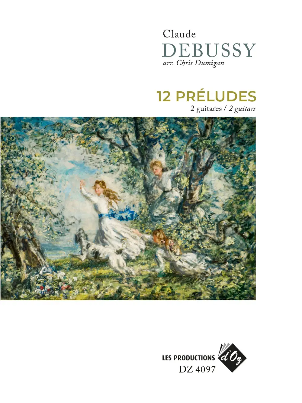 Debussy: 12 Preludes for two guitars