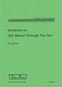 Variations on 'She Moved Through the Fair' for solo guitar