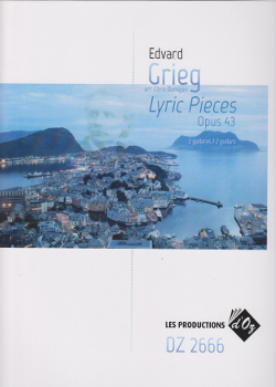 Grieg: Lyric Pieces Op. 43 for two guitars