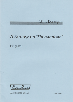 Fantasy on 'Shenandoah' for solo guitar